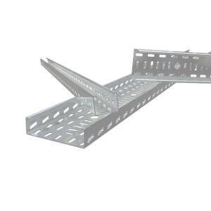Customized Size Aluminum Alloy Perforated Cable Tray for Heavy-Duty Cable
