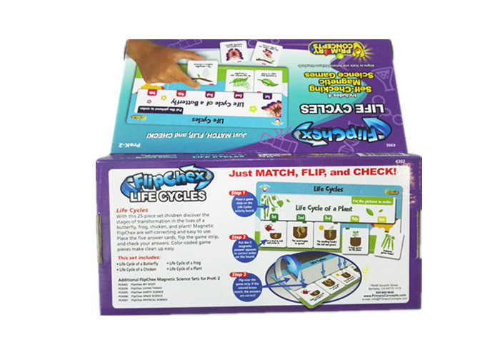 Exclusive Design CMYK Magnetic Matching Games Fridge Magnet Magnetic Activity Set for Kids