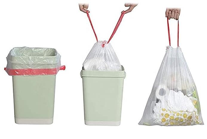 Trash Bag Recycling Garbage Bags Wastebasket Liners For Home Office Kitchen Bathroom Car corn starch bio bags, bio sacks