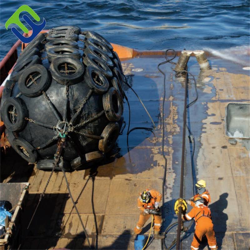 ISO17357 Yokohama Floating Pneumatic Rubber Fender Marine Dock Fenders