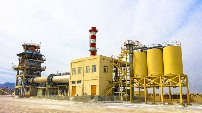 Customized Active Lime Production Line High Efficiency Long Service Life