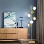 Nordic style modern glass lighting floor standing floor lamp living room bedroom