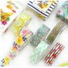Buy cheap mini masking paper washi tape roll,China factory custom 100 rolls Halloween Christmas festival design washi paper tape from wholesalers