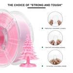 iBOSS PLA+ High Strength Dual Color Gradient Pink White Filament 1.75mm 3d