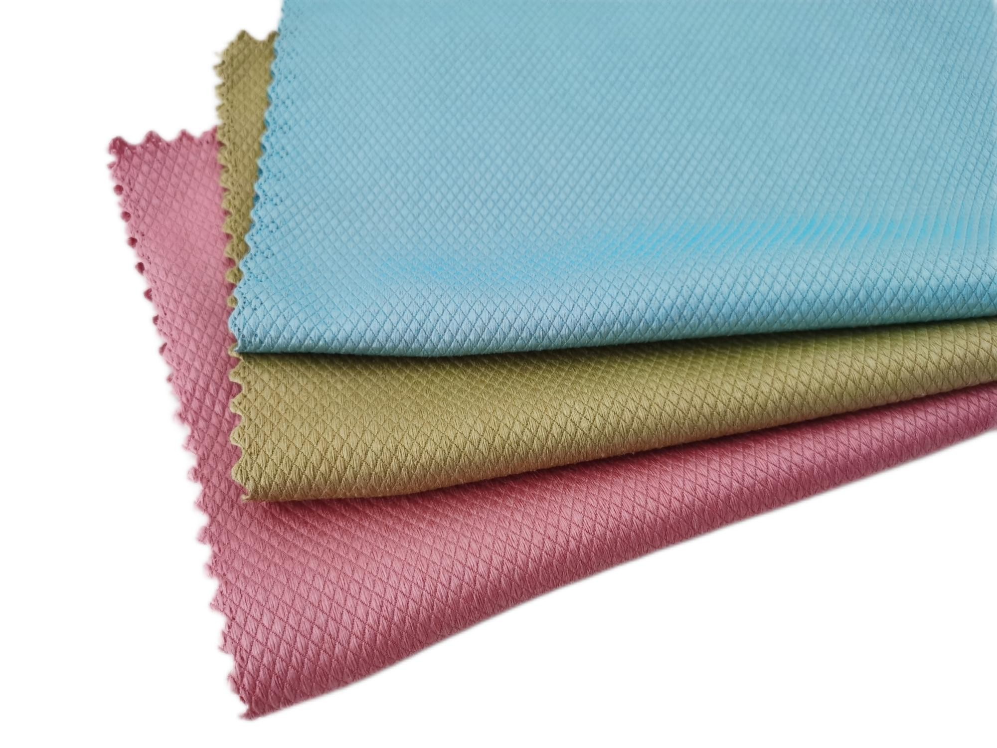 Diamond Edgless Microfiber Cleaning Cloths 30x40cm Microfiber Glass Towel