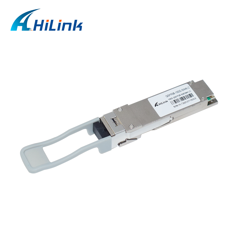 Buy cheap 100G QSFP28 SWDM4 Optical Transceiver 150m OM5 MMF LC RoHS from wholesalers