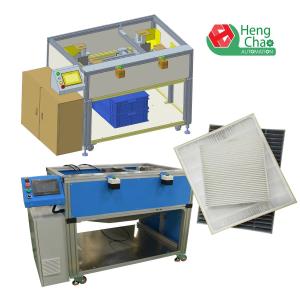 Wholesale Automatic Trimmer Mesh Filter Assembly Machine 600mm Long 450mm Wide from china suppliers
