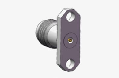 50Ω Stainless Steel Female RF Coaxial Connector Lifetime 500Cycles for