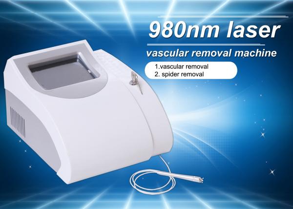 Air Cooling 980 Nm Diode Laser Vascular Removal Machine , Red Spider Vein