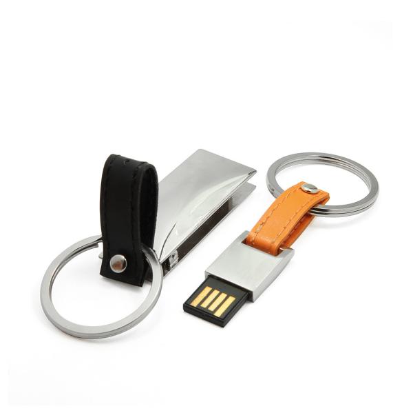 Buy cheap Promotional Gifts Leather USB Flash Drives with Logo-Printing from wholesalers