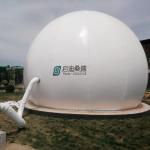 Dual Membrane Gas Storage Dome , Industrial Gas Holder For Methane Storage