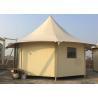 Buy cheap Customized Prefabricated Semi Permanent Luxury Resort Tent from wholesalers