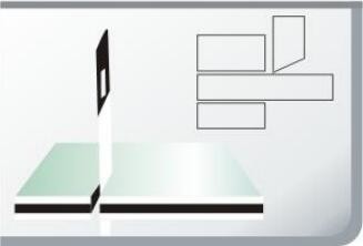 Decorative PVDF ACP Sheets 6.0mm Thickness Mirror Finish 0.25mm Aluminum Layer For Shopping Center Interiors