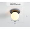 Buy cheap Glass Ball Ceiling light modern Staircase Balcony Corridor porch Bedside Hallway Ceiling lamp(WH-MA-165) from wholesalers
