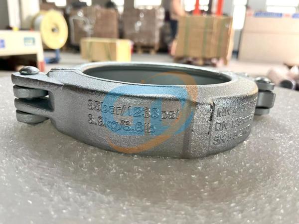 Buy cheap Carbon Steel Concrete Pump Delivery Pipe Fittings Concrete Pipe Clamp OEM from wholesalers