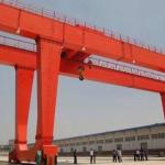 A Type Double Cantilever 20t Double Box Beam Gantry Crane For Warehouse
