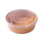 Durable 1300ml Large Disposable Paper Bowls Leakproof Bpa Free