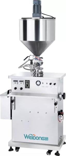 Buy cheap 0.6Mpa SUS304 Liquid Automated Filling Machine For Shampoo Cosmetic Cream from wholesalers