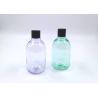 Buy cheap Transparent Purple Empty Cosmetic Bottles 130ml Body Wash With Fold Cap from wholesalers