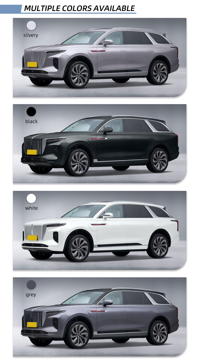 2022 660km Hongqi Ehs9 China's EV top new energy vehicle electric EHS 9 E-HS9 Qixiang 6 seat new used cars for sale