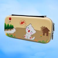 Buy cheap Cute Cartoon Animal Cat Pattern PU Leather Travel Bag for Nintendo Switch Oled product