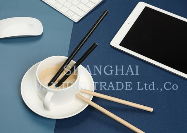 Buy cheap Organic Brown Kraft Paper Straws 7.75 Inches Long 0.25 Inches Diameter from wholesalers