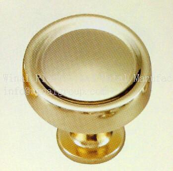 Quality Size Dia15xH14 hardware classic knob,imitation gold,Zinc alloy,plating &amp; color can OEM. for sale