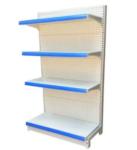 Supermarket gondola shelving single sided market shelf for display rack