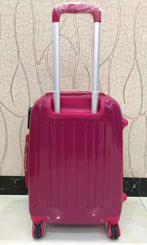 Carry On Suitcase Kids Rolling Luggage Cabin Travel Trolley Luggage Bag Children'S Cartoon Animal Suitcase