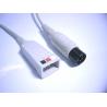 Buy cheap 3 Lead ECG Lead Wires GE Medical Pro1000 AHA Type Standard 6 Pins Connector from wholesalers