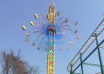 Popular Amusement Park Thrill Rides Crazy Drop Tower Ride With 36P Seat