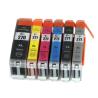 Buy cheap Canon Black / Cyan Computer Ink Cartridges Recycling With Auto Reset Chip from wholesalers