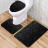 Buy cheap Halloween Polyester Fiber Toilet Mat Set Bathroom Three Piece Bath Rug Set from wholesalers