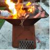Buy cheap Commercial Charcoal Corten Steel BBQ Grill for Backyard from wholesalers