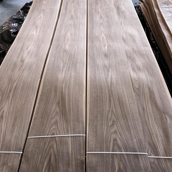 Buy cheap Natural walnut wood veneer 0.5mm wood veneer plywood used for cabinet wall and door decoration from wholesalers