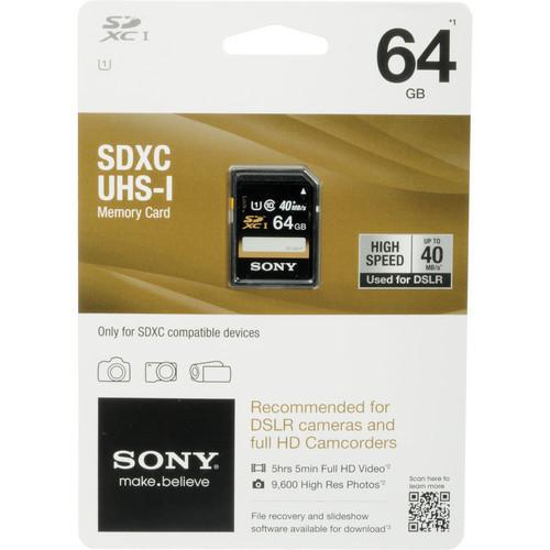 Buy cheap Sony 64GB SDXC Card Class 10 UHS-1 Price $16.5 from wholesalers