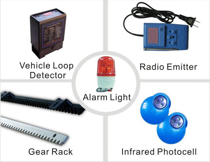 Sliding Gate Motor Automatic Door Operators Spring Limit Switch Easy To Handle
