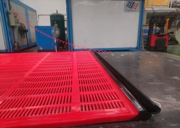 Buy cheap Durable Tensioned Polyurethane Pu Screen Panel 0.6mm - 160mm Opening Size from wholesalers