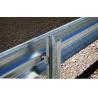 Buy cheap 750Mpa Strength Steel Highway Guardrail System W Beam With Pole Hot Dip Galvanized 80µm from wholesalers