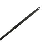 Heavy Duty Stainless Steel Matte Black Floor Squeegee With Long Handle