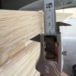 Thickness 8-40mm Rubber Wood Finger Joint Board Lightweight Natural