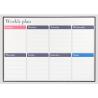 Buy cheap PET Surface 17x12" Dry Erase Magnetic Monthly Calendar Promotional Magnet Calendar Magnetic Grocery List from wholesalers