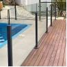 Buy cheap 304 316 Stainless Steel Balustrade Posts , Stainless Steel Glass Railing Posts Easy Install Balcony Tempered Glass Balcony Posts from wholesalers