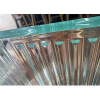 Buy cheap CNC Carved Decorative Laminated Glass , 18mm Laminated Glass product