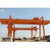 Buy cheap High Power Double Girder Rail Mounted Gantry Crane 15 Ton CE / ISO Certificated from wholesalers