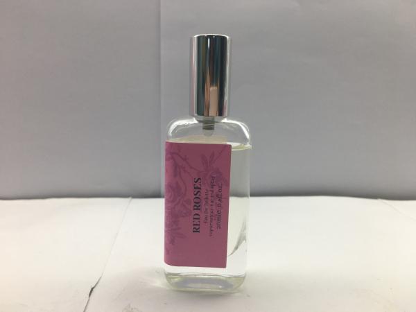 Buy cheap Flat Square Shape 30ml Luxury Perfume Bottles With Slim Silver Cap from wholesalers