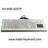 Buy cheap USB/PS2 Interface Metal Computer Keyboard Stainless Steel Kiosk Touchpad Avilable from wholesalers