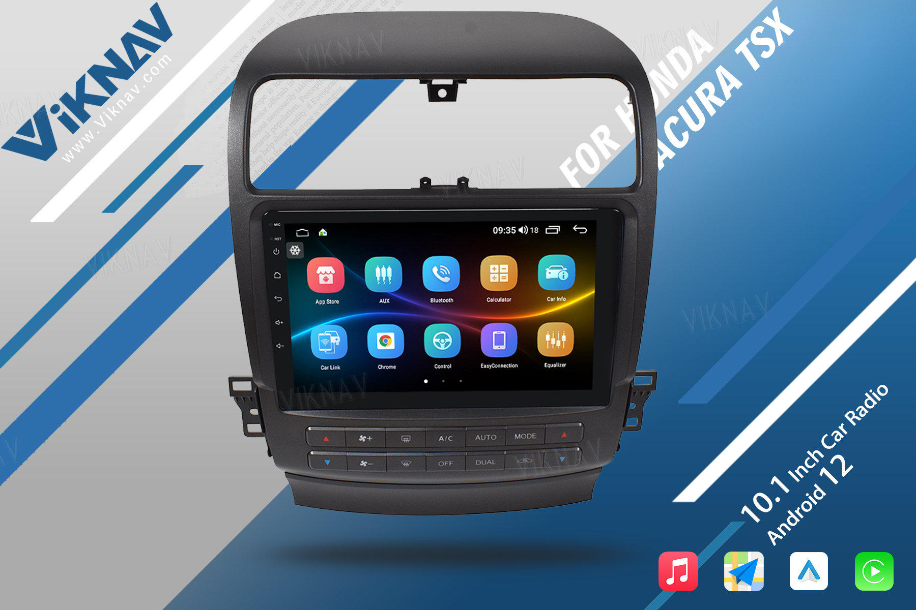 Android 2004-2008 Honda Acura TSX Car Stereo Radio Tesla Screen 8GB