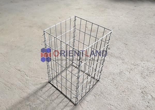 Buy cheap ISO Square Column Stone Welded Gabion Baskets 50cm from wholesalers