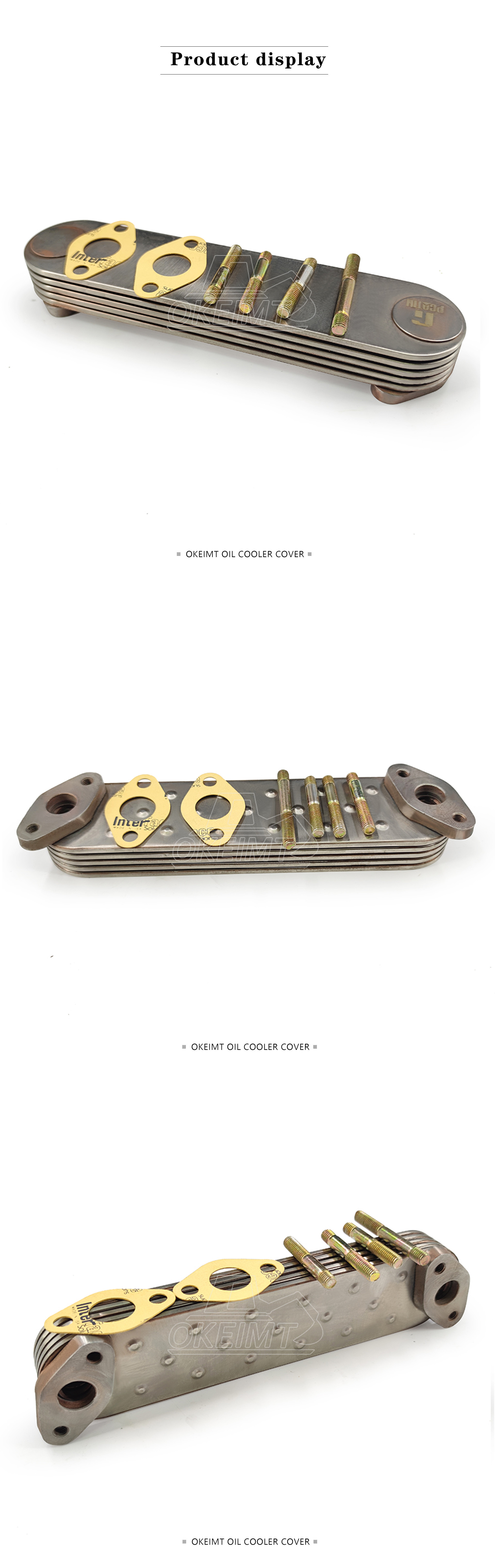 Engine Oil Cooler 15711-1370 15701-1171 For For Hino W06E W06D FC166 FD164